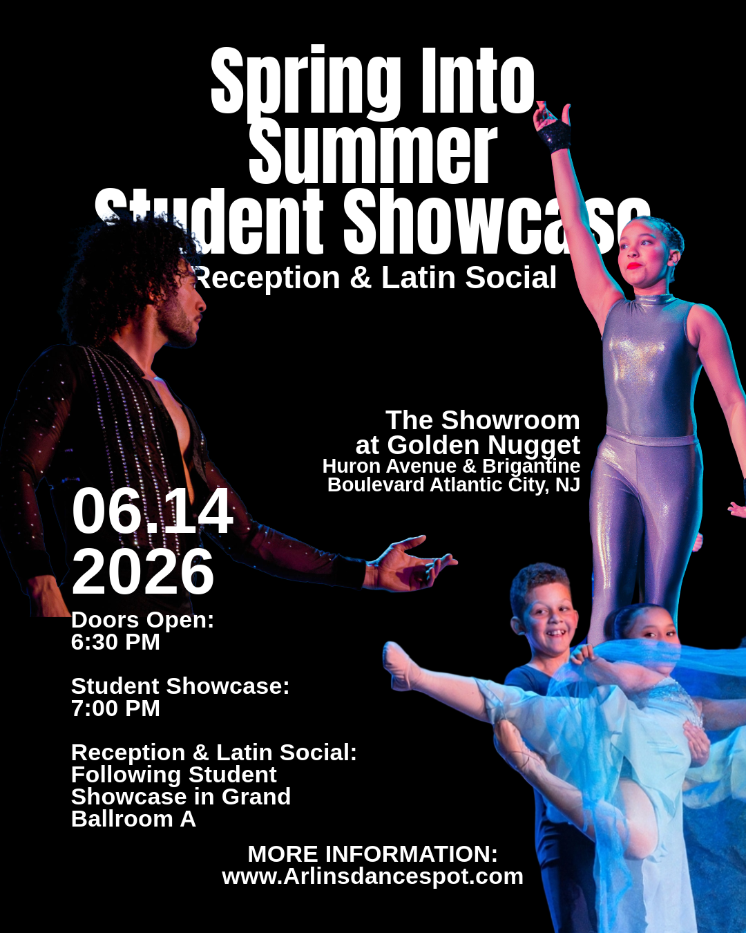 Spring into Summer Showcase Flyer